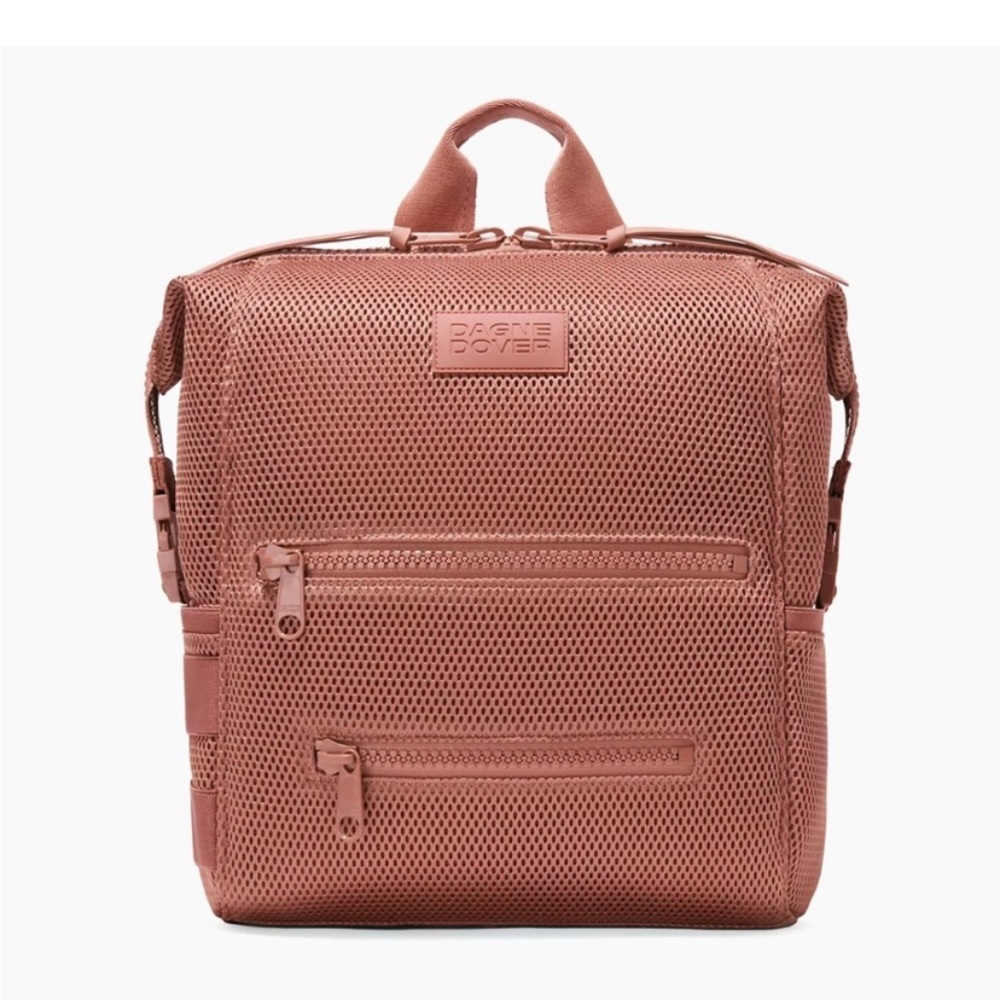 NEW Dagne Dover Indi Diaper Backpack Medium Warm Dust Air Mesh